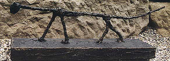 Skulptur nach Alberto Giacometti